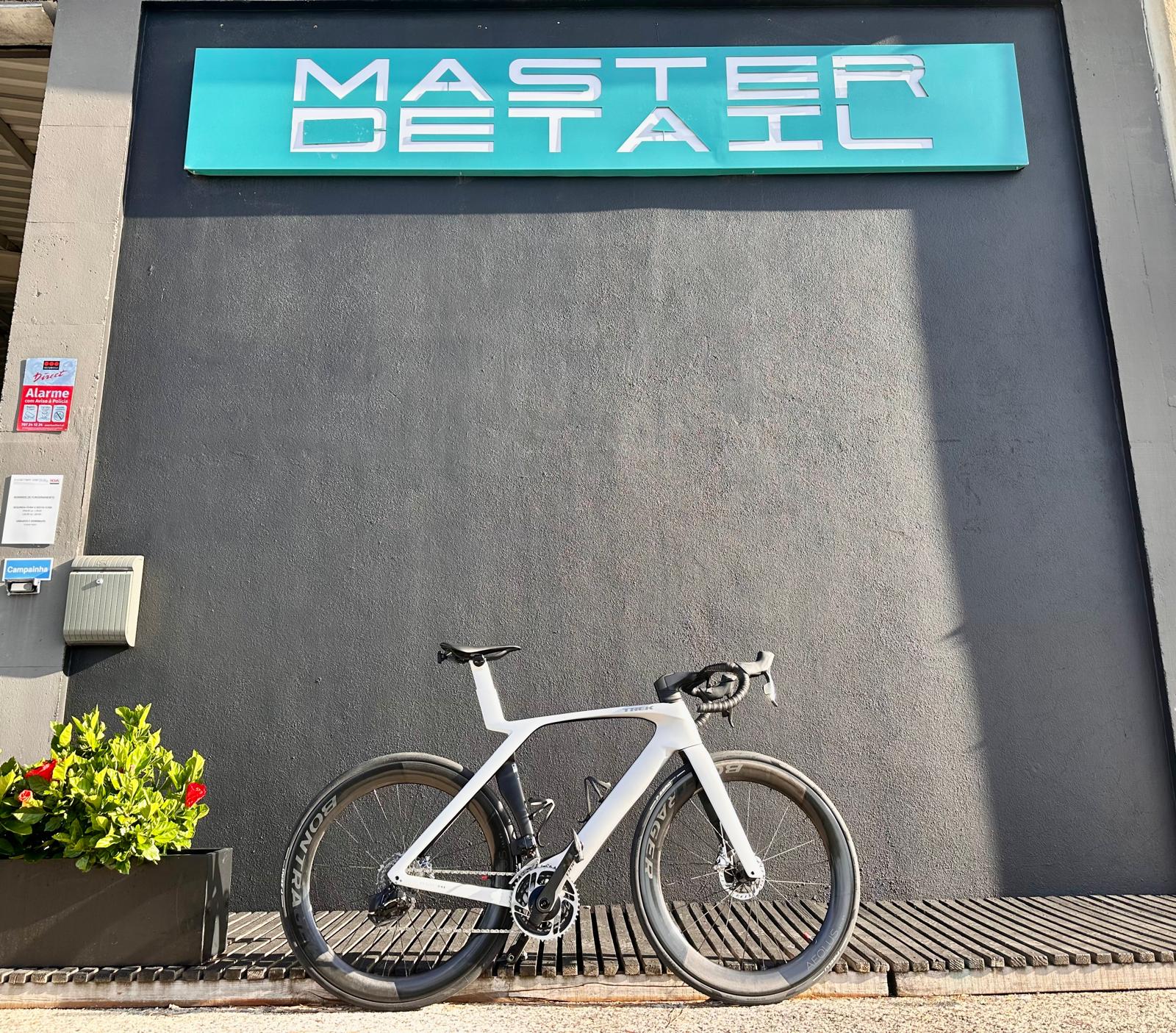 Professional racing bicycle detailing and protection